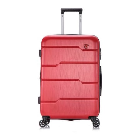 Rta Products Llc DUKAP Rodez Lightweight Hardside Luggage Spinner 24" - Red DKROD00M-RED